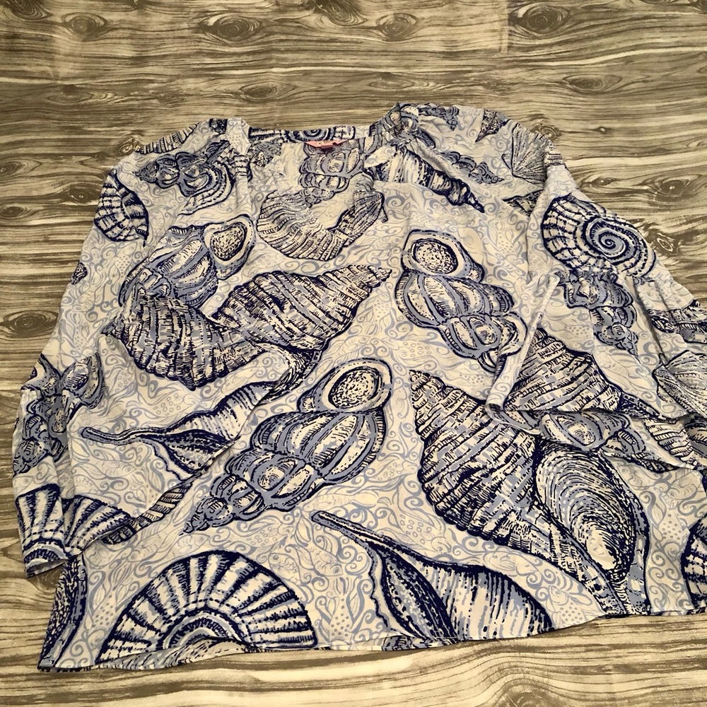 Lilly Pulitzer Silk Top Large